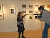 Ina being interviewed